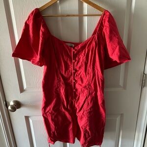 Abercrombie & Fitch Red Blouse